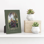 Sisters Beste Freundinnen Elegantes Arch Frame Fot Fotoplatte<br><div class="desc">Ein besonderes, unvergessliches und wunderschönes Geschenk für Schwestern. Das Design verfügt über ein Single-Foto-Layout in einem modernen Bogen-Design mit Imitaten Rose goldenen konzentrischen Kreis Rahmen zur Anzeige Ihrer eigenen speziellen Schwester Foto. "Sisters Beste Freundinnen" ist in einer stilvollen und eleganten Imitat Rose Gold Typografie. Passen Sie auf die Namen der...</div>