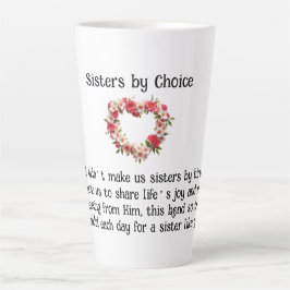Sisters by Choice Beste Freunde Kaffee/Latte Tasse