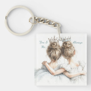 Sisters Forever Schlüsselanhänger - Pastel Big & L