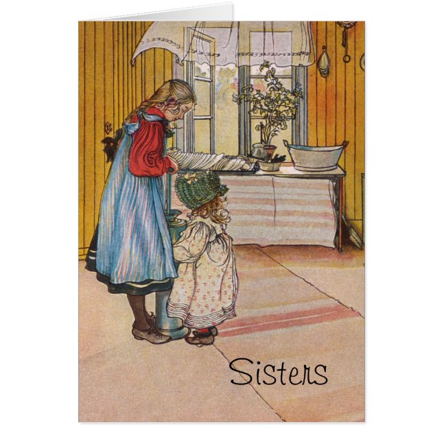 Sisters - Koket av Carl Larsson (Vorne)