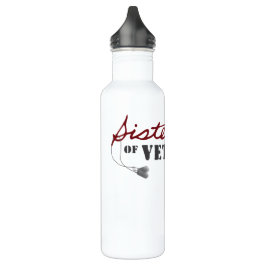 Sisters of Veterans Military Pride Design Edelstahlflasche