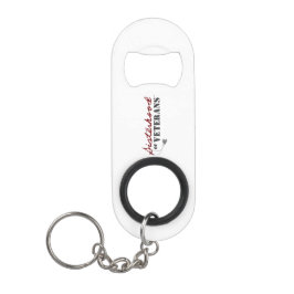 Sisters of Veterans Military Pride Design Mini Flaschenöffner