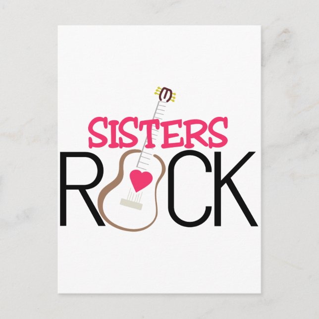 Sisters Rock Postkarte (Vorderseite)