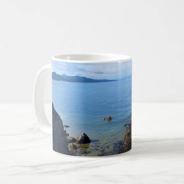 Sisters Rock State Park Oregon Coast Kaffeetasse (Vorderseite Links)