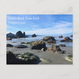 Sisters Rock State Park Oregon Coast Postkarte