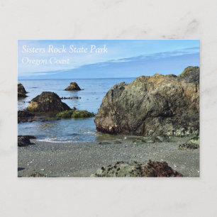 Sisters Rock State Park, Oregon-Küste Postkarte
