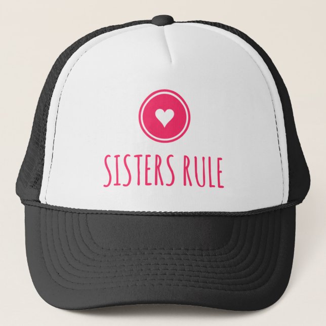 Sisters Rule Trucker Hat Truckerkappe (Vorderseite)