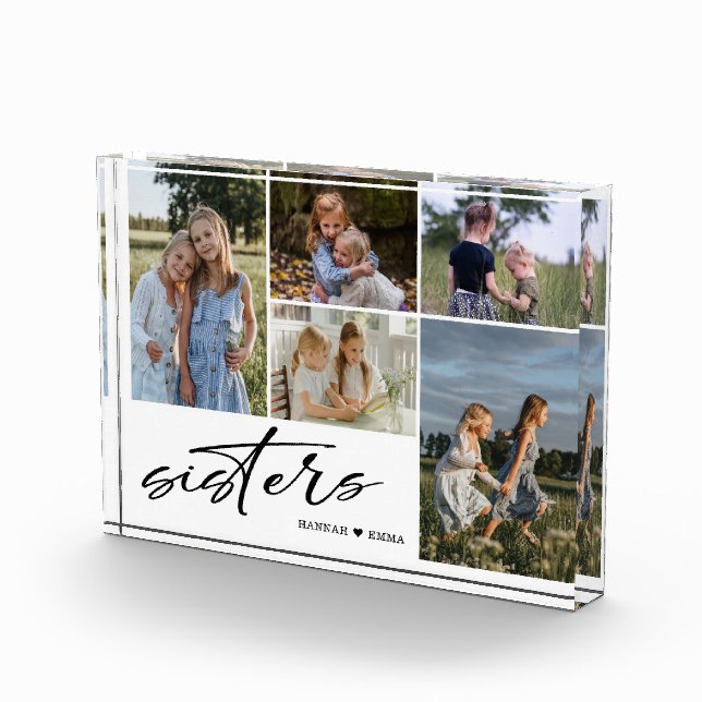 Sisters Script | Foto Collage Sisters (Rechts)