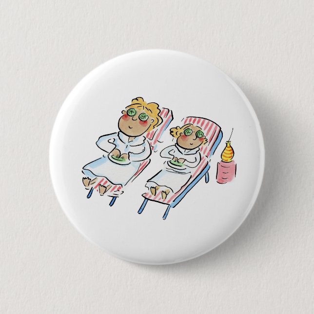 Sisters Wellness-Center Button (Vorderseite)