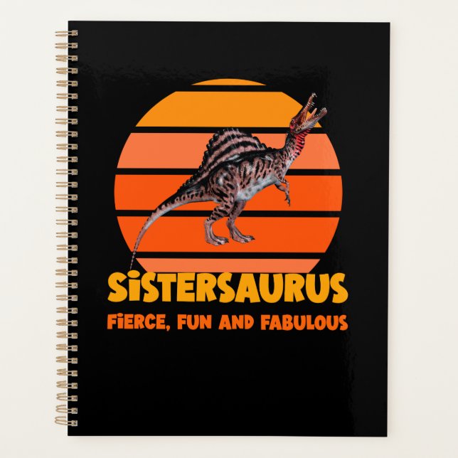 Sistersaurus: Fierce, Spaß und fabelhaft Planer (Vorderseite)