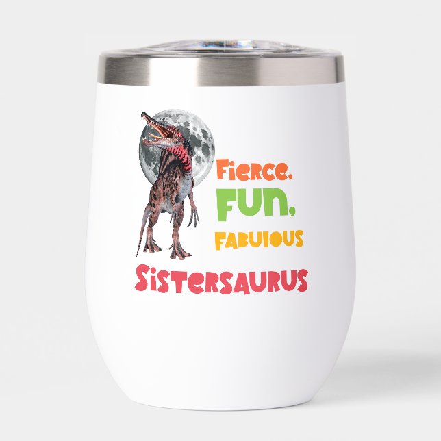 Sistersaurus passende Schwestern Dino-Mannschaft D (Vorderseite)