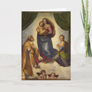 Sistina Madonna von Raphael Karte