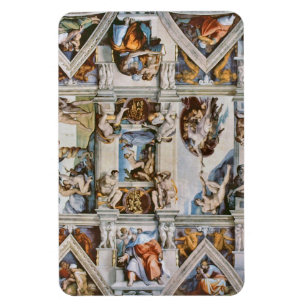 Sistina-Michelangelo-Decke Magnet
