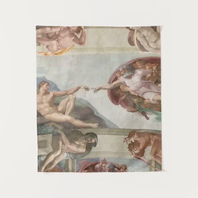 Sistine Chapel Vatican Wandteppich (Vorderseite)