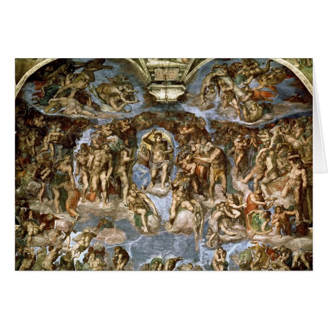 Sistine Kapelle: Das letzte Urteil, 1538-41 (Vorderseite (Horizontal))