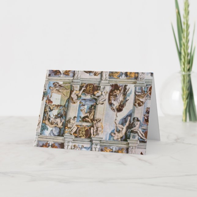 Sistine Kapelle Highlights Karte (Vorderseite)