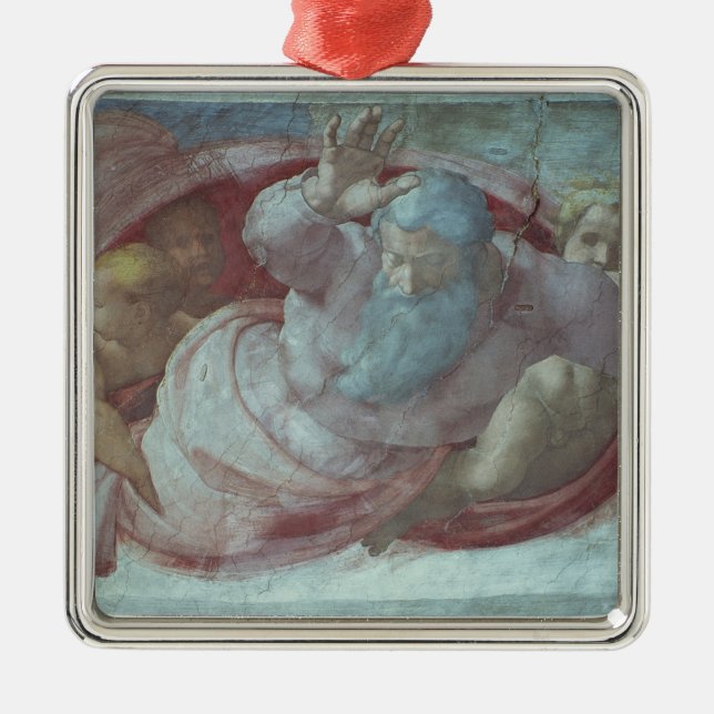 Sistine Kapelle Ornament Aus Metall (Vorne)