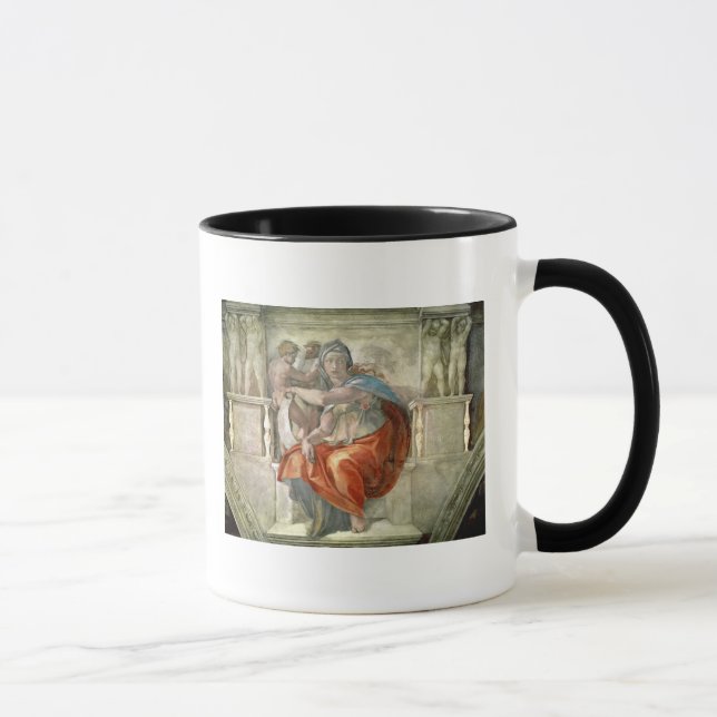 Sistine Kapellen-Decke: Delphic Sibyl Tasse (Rechts)
