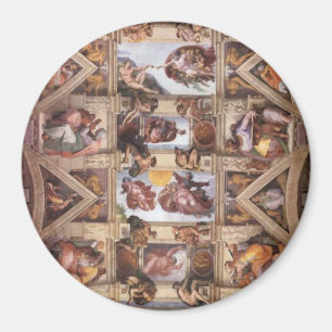 Sistine Kapellen-Decke Magnet