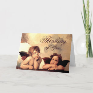 Sistine Madonna Cherubs Raffaelo Sanzio Karte