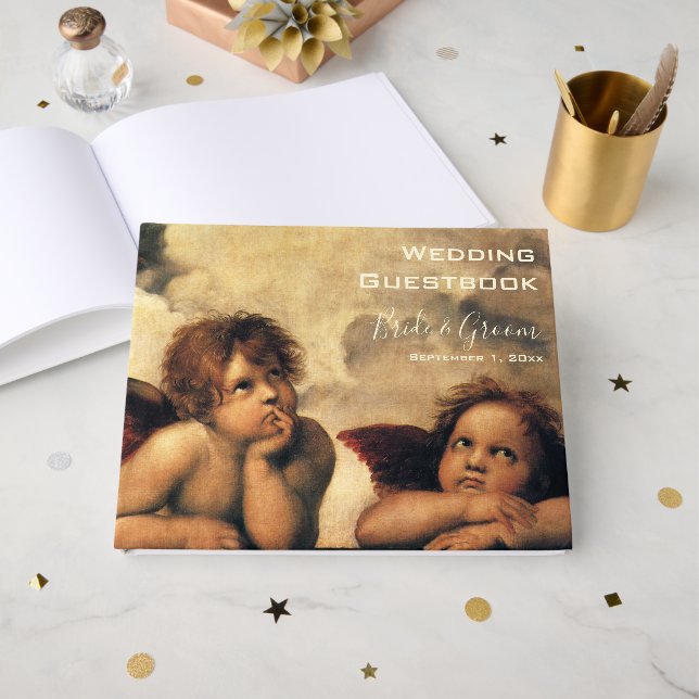 Sistine Madonna del Sasso Gästebuch (Vorderseite Offen)