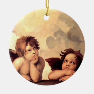 Sistine Madonna Engel Raffaelo Sanzio Keramikornament