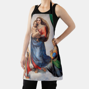 Sistine Madonna, Raphael Schürze