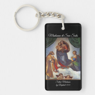 Sistine Madonna Schlüsselanhänger