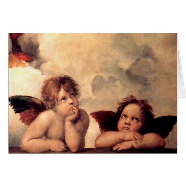 Sistine Madonna von Raffael (Vorderseite (Horizontal))