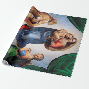 Sistinische Madonna, Raffael Geschenkpapier