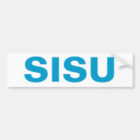 Sisu Autoaufkleber-obere Halbinsel MI Finnland