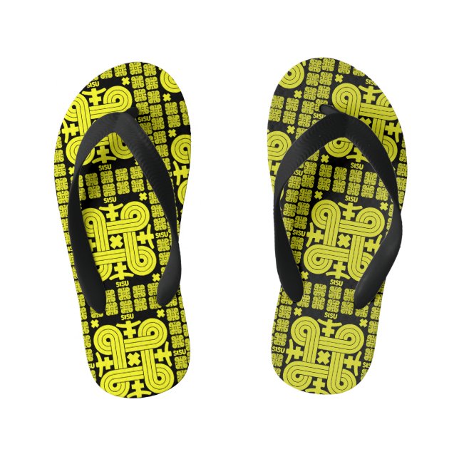 Sisu Der finnische Geist Kinderbadesandalen (Fußbett)