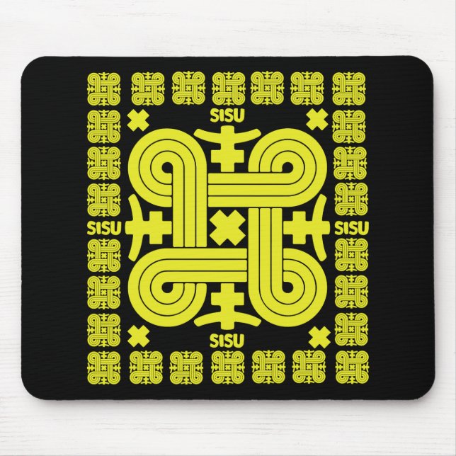 Sisu Der finnische Geist Mousepad (Vorne)