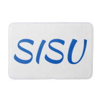 SISU Finnische Sauna-Badematte (Alternativer Schri