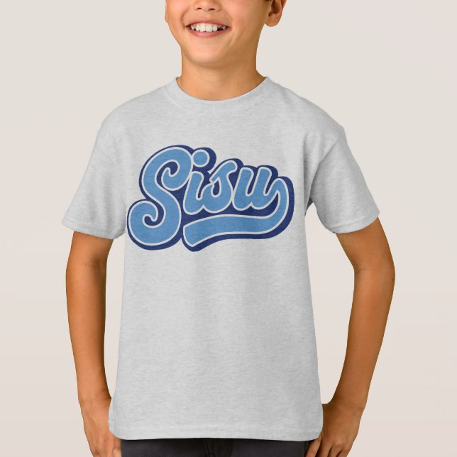 Sisu, finnischer Charakter, Finnland T - Shirt (Vorderseite)