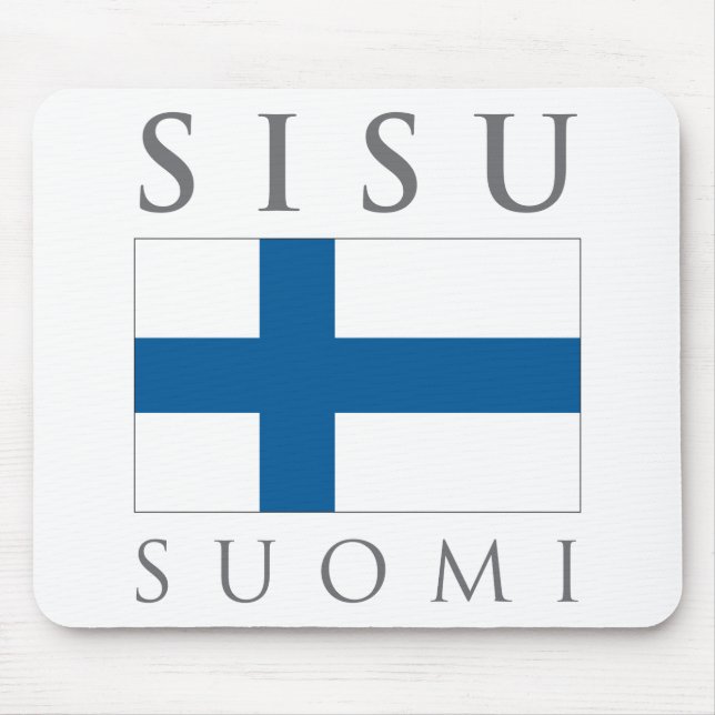 Sisu Suomi Mousepad (Vorne)