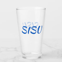 SISU Tumbler finlandais en verre (police alternati