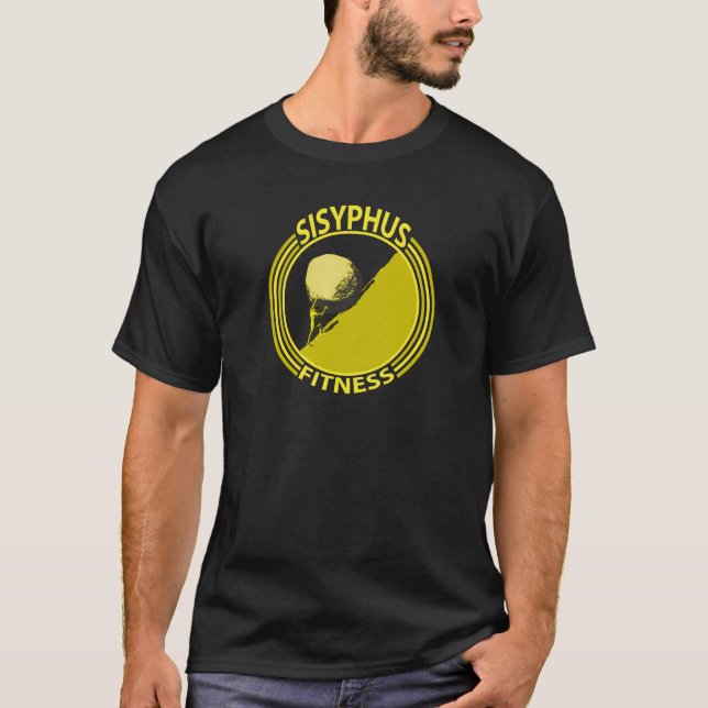 Sisyphus Fitness T-Shirt (Vorderseite)