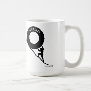 Sisyphus Hartnäckigkeit Kaffeetasse