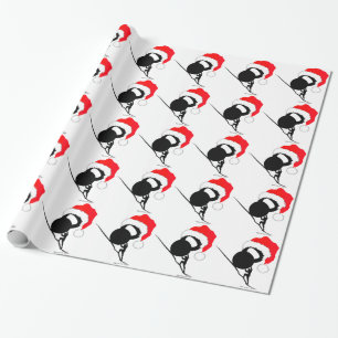 Sisyphus Kettlebell Frohe Weihnachten Geschenkpapier