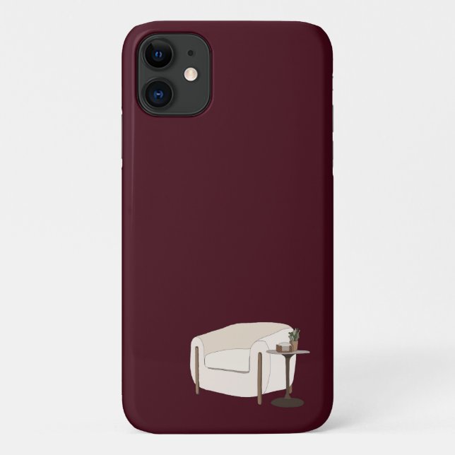 Sit for Awhile iPhone Case (Rückseite)