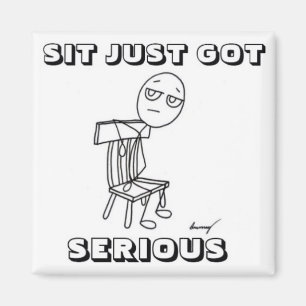 SIT NUR GOT ERNSTHAFTE MAGNET