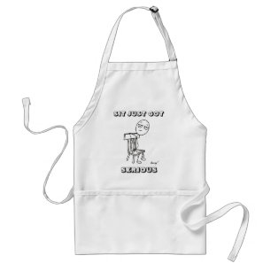 SIT NUR GOT ERNSTHAFTE Schürze