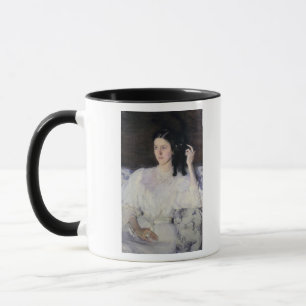 Sita und Sarita oder junges Mädchen mit einer Tasse