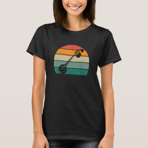 Sitar Instrument Indian Hindustani Music String in T-Shirt
