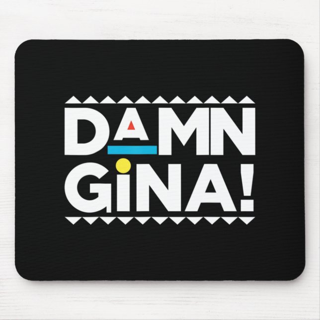 Sitcom Urban 90s Martin Afro TV Show  Mousepad (Vorne)