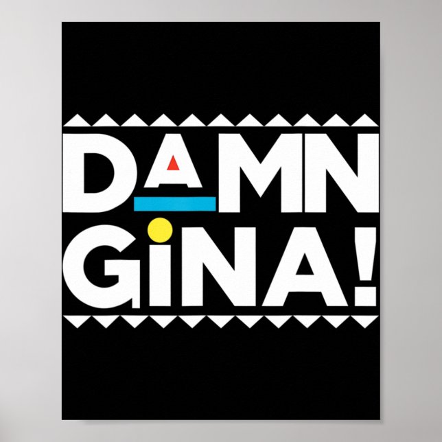 Sitcom Urban 90s Martin Afro TV Show Poster (Vorne)