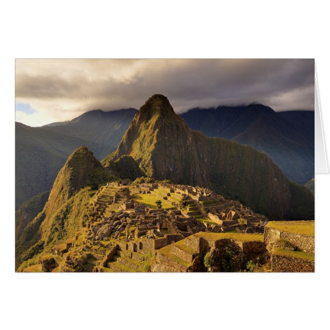 Site Machu Picchu près de Cusco au Pérou (Devant horizontal)