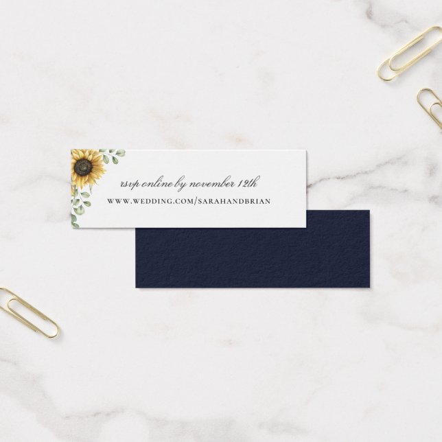 Site Rustique Mariage de la marine de tournesol RS (Bureau)