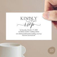 Site Web RSVP en ligne, faire-part de mariage